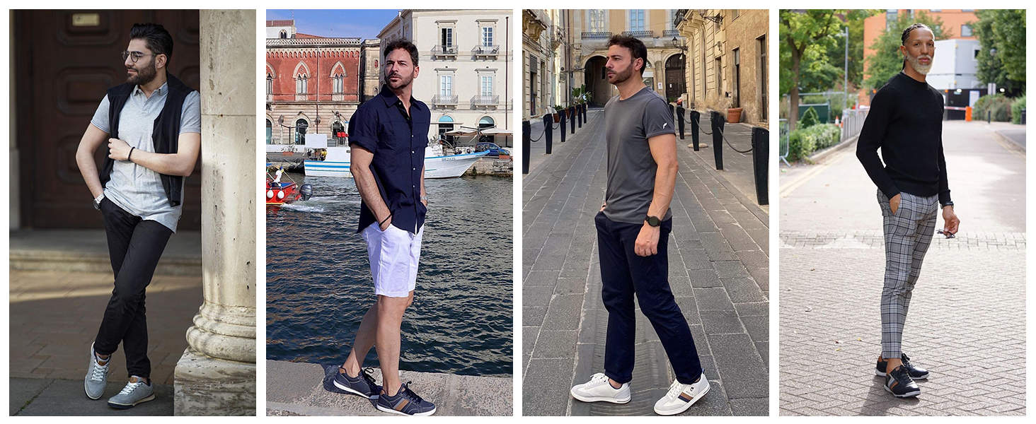 Чоловічі кросівки для активного відпочинку ARRIGO BELLO: легкі, зручні, з натуральної шкіри, розміри 41-46, білі