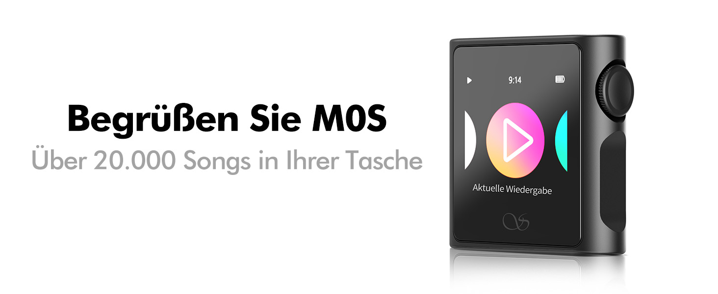 Shanling M0s: MP3-плеєр DAC Hi-Fi, портативний аудіопрогравач з підтримкою SD до 2TB, Bluetooth 5.0, 3.5mm/Type-C