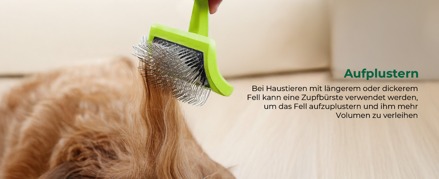 Пекют Лiкер Бюртє Профi: щiтка для собак, видаляє підшерстя, ковтуни. Ідеально для пуделів, тедi, кокапу. (25 мм, 15 мм)