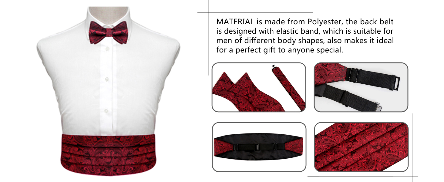 Комплект краватка-хустинка Alizeal Paisley сріблястий, чоловічий, однорозмірний