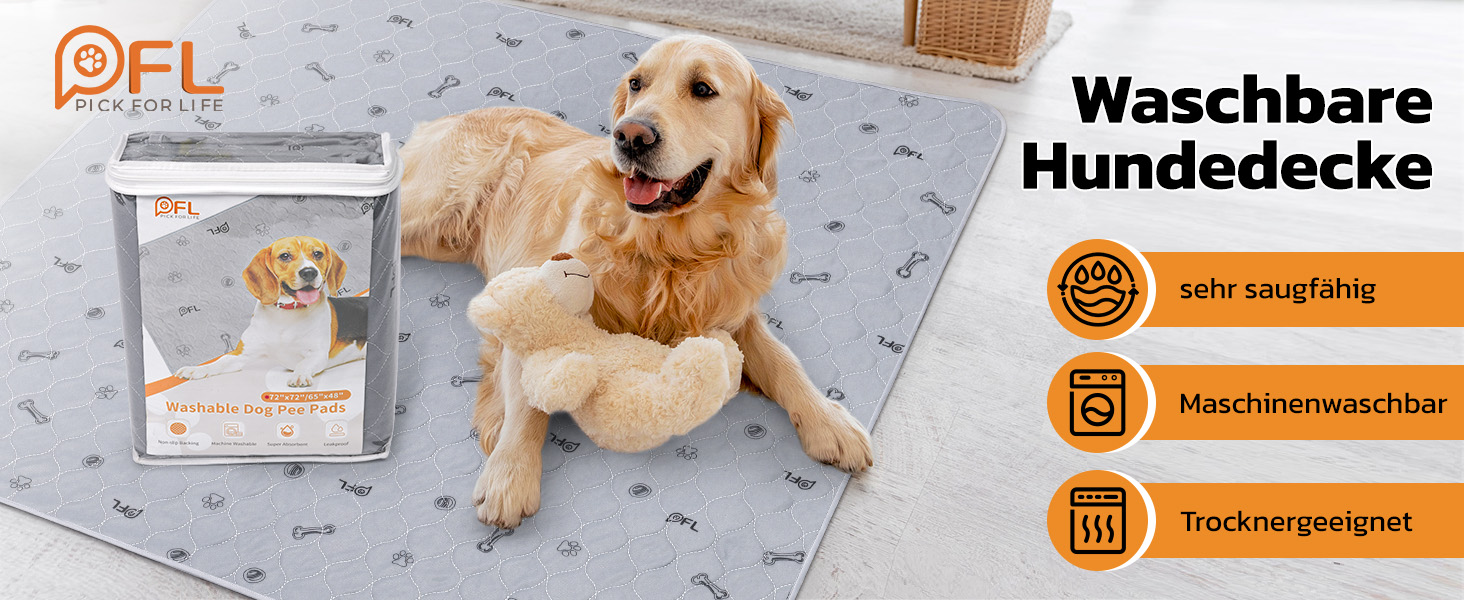 2 шт. вбиральні підкладки для цуценят, 80х92 см, водонепроникні та миючі. Килимки для навчання собак, неслизькі килимки для дивана та підлоги (2 шт.)