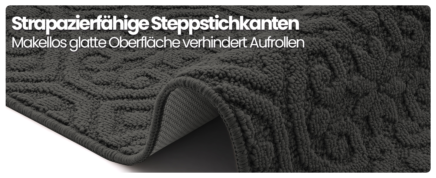 При Entrance килимок DEXI 60x90 см, протиковзний вбираючий килим для входу, передпокою та тераси, антрацит