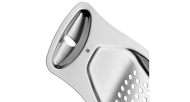 Терка для шпецле WMF Spätzle-Profi 35x14 см, нержавіюча сталь Cromargan, з лопаткою, підвісний жолоб, можна мити в посудомийній машині
