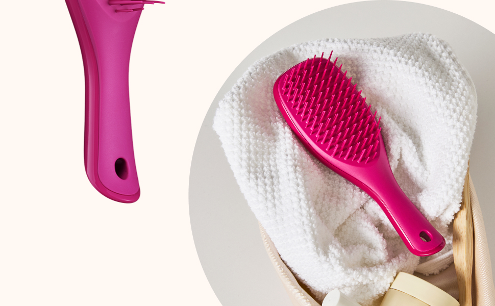 Тізер Тангл Ultimate Detangler: щітка для волосся, розплутує та зменшує пошкодження, міні-щітка для подорожей, маленьких рук та всіх типів волосся, колір Millennial Pink