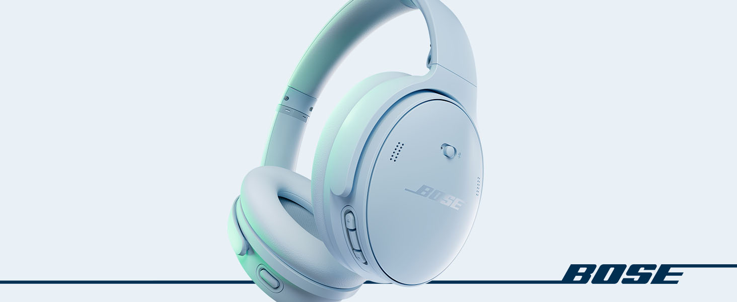 Навушники Bose QuietComfort бездротові з мікрофоном та шумозаглушенням, Bluetooth Over-Ear, до 24 год роботи, колір: димчано-сірий, чорний або білий