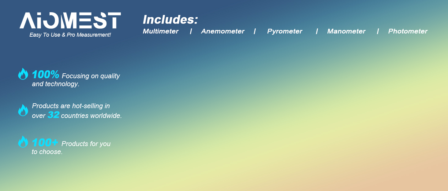 Інфрачервоний термометр AIOMEST з логуванням даних через APP, промисловий IR пірометр 1600°C | Оптика 30:1 з подвійним лазером | Температурна пістолета для вимірювання температури для HVAC, промислових печей, кузень та піци | Bluetooth-з'єднання