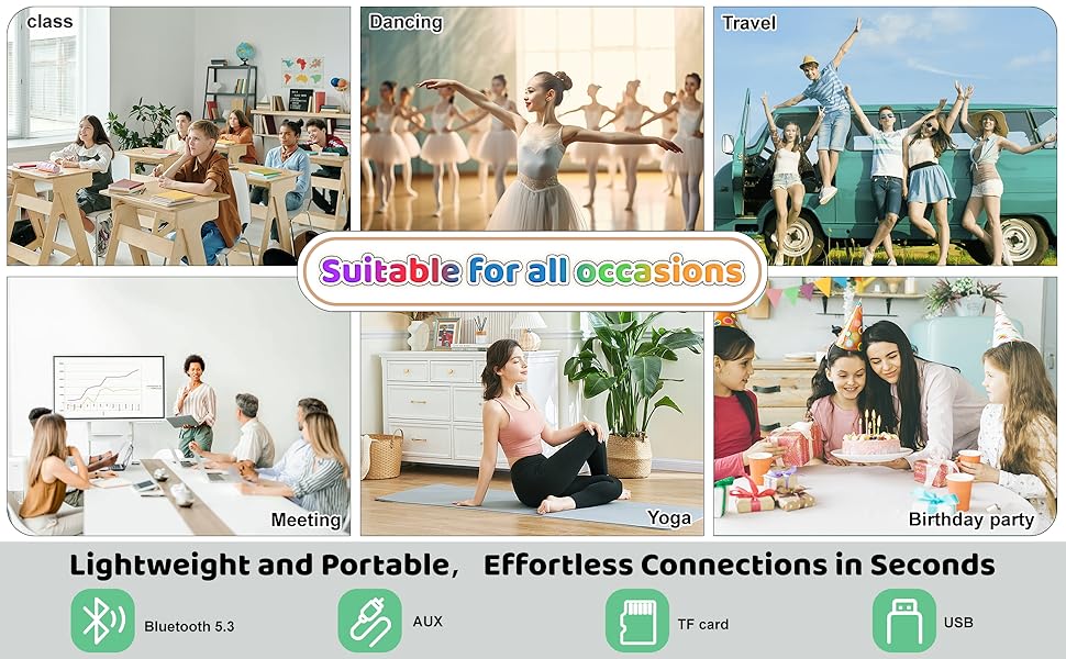 Караоке машина Spinosaurus для дітей з 2 мікрофонами, Bluetooth, LED-підсвічування, для віку 3-12 років