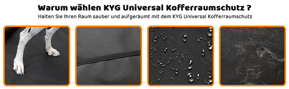 Захист для багажника авто: вологостійкий килимок для собак (184x103 см)