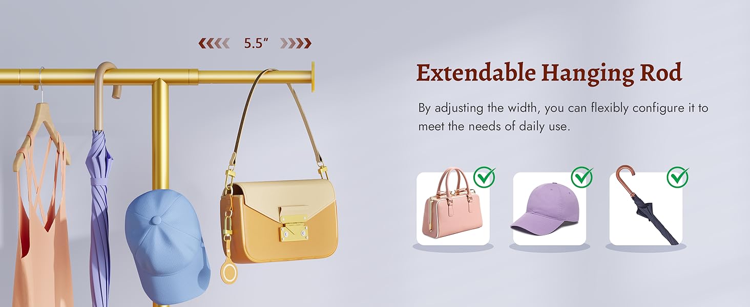 Кледистанд FAVOOOSTY на колесах: мобільний, металевий, регульований, чорно-білий (золотий), 89.50×39.00×161.20 см