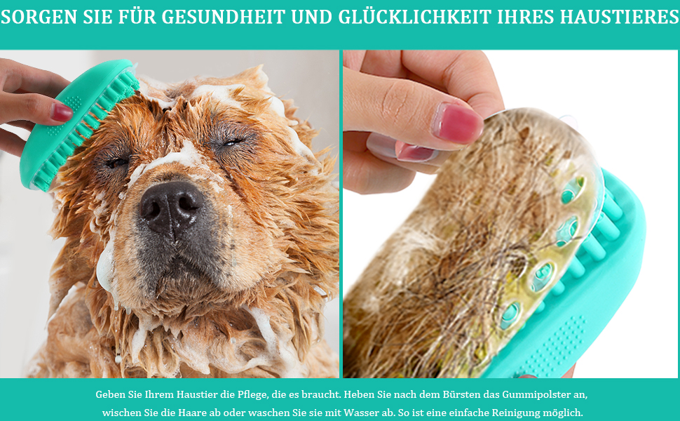 Щітка для собак і котів, самоочисна, для вичісування підшерстка та відмерлого волосся, ідеальна для довгошерстих та короткошерстих порід, делікатна до шкіри, зменшує випадіння шерсті, синя (зелена - набір 5 в 1)