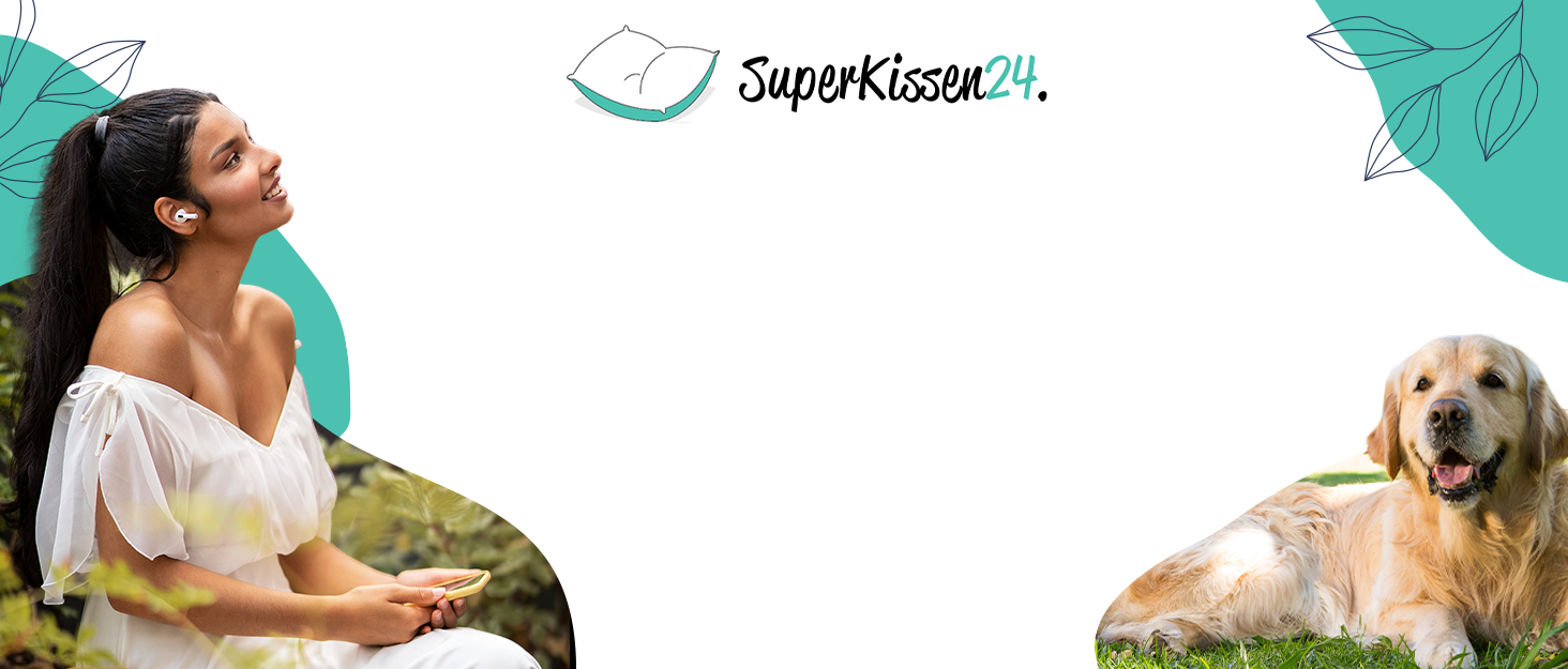 Лежанка для собак SuperKissen24: корзина, диван, лежанка для собак великих, середніх та маленьких порід. Легко миється, розмір M, чорний та сірий колір, льон, 70x55 см (1 шт.)