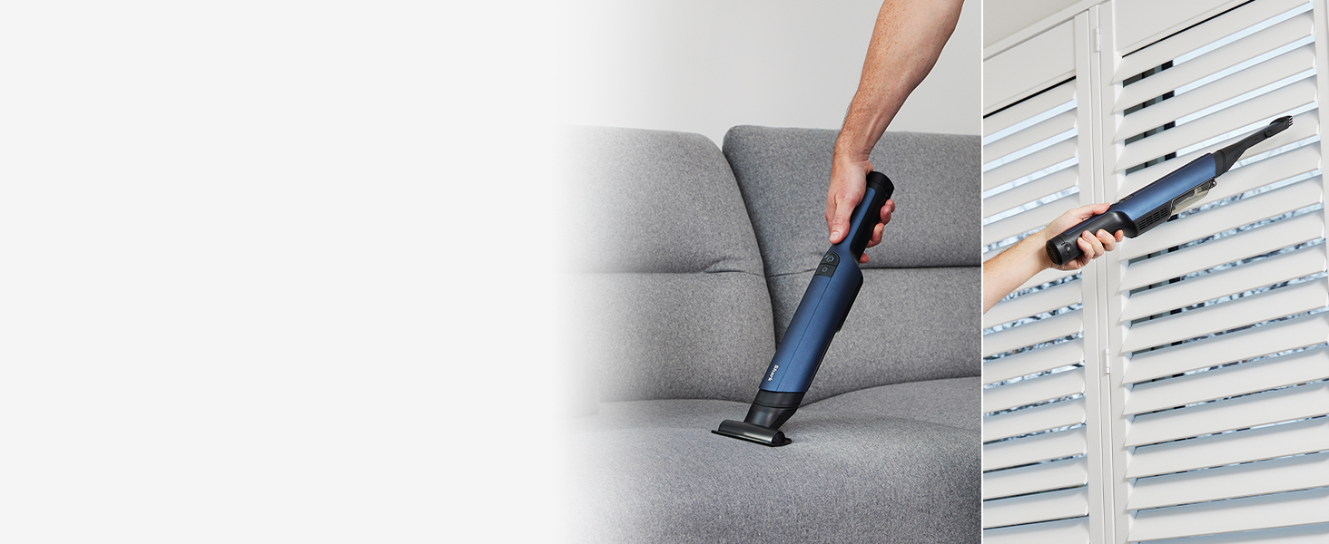 Shark WandVac 2.0: Бездротовий міні-пилосос, блакитний (WV270EU)