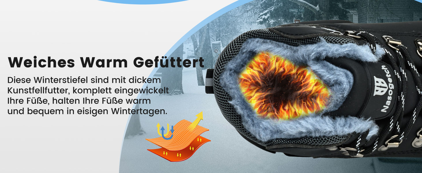 Чоботи робочі зимові непромокаючі з металевим носком для чоловіків та жінок. Робочі чоботи з антиковзною підошвою, захисне взуття, 40 EU, чорний