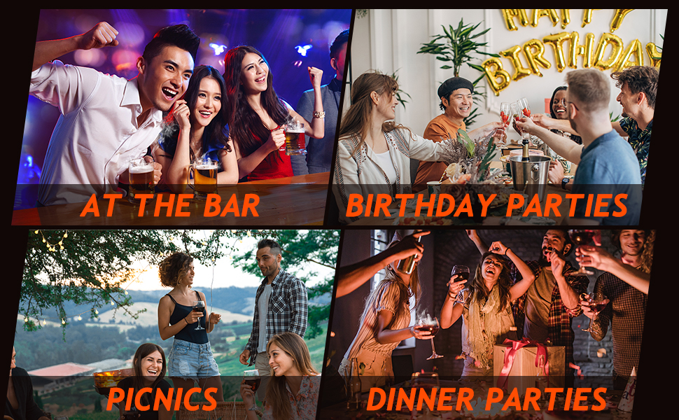 Набір для копчення коктейлів GOLDGE: набір для диму Whiskey з 6 видами тирси, кам'яні димогенератори, подарунок для тата/чоловіка