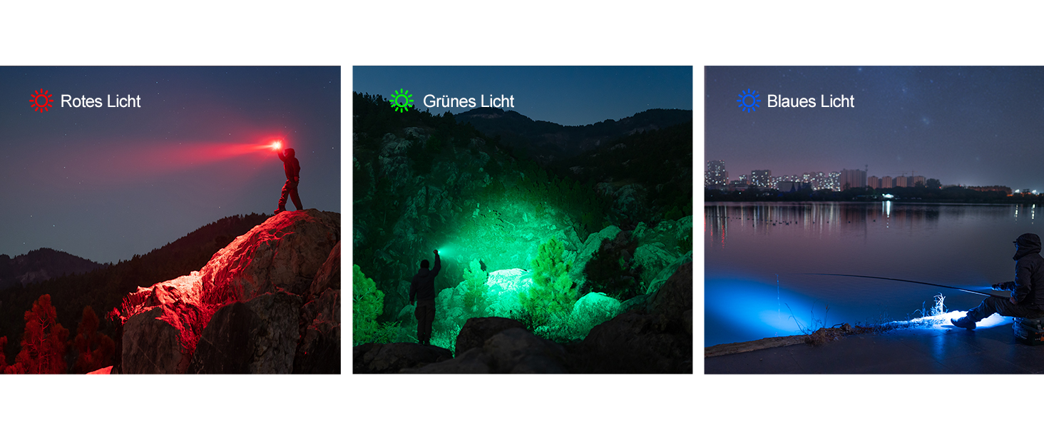 OLIGHT Marauder Mini LED ліхтар Super Hell 7000 Lumen, 600 метрів, перезарядна модель з прожектором та світловим потоком, 3 кольори LED з датчиком відстані, для активного відпочинку (чорний)