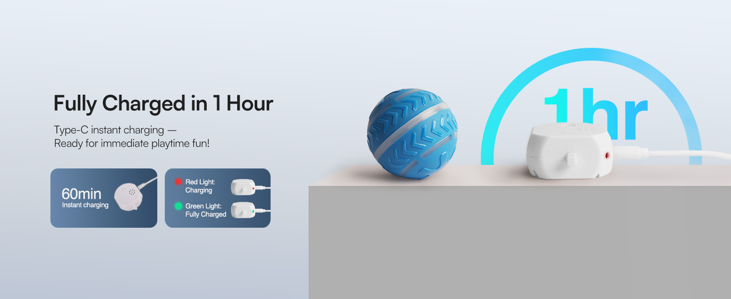 Інтерактивна LED-куля для собак ALL FOR PAWS: активна гра з підсвічуванням, USB-зарядка, для розваг та руху