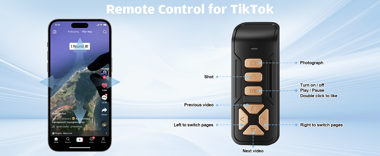 Avaspot штатив-селфістик 180,3 см з LED-підсвічуванням та пультом ДУ – для iPhone, Android, GoPro, камер