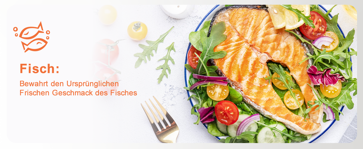 Фритюрниця без олії Uten 5.5L XXL, 1700W, таймер, антипригарне покриття, для 2-8 осіб, темно-сіра