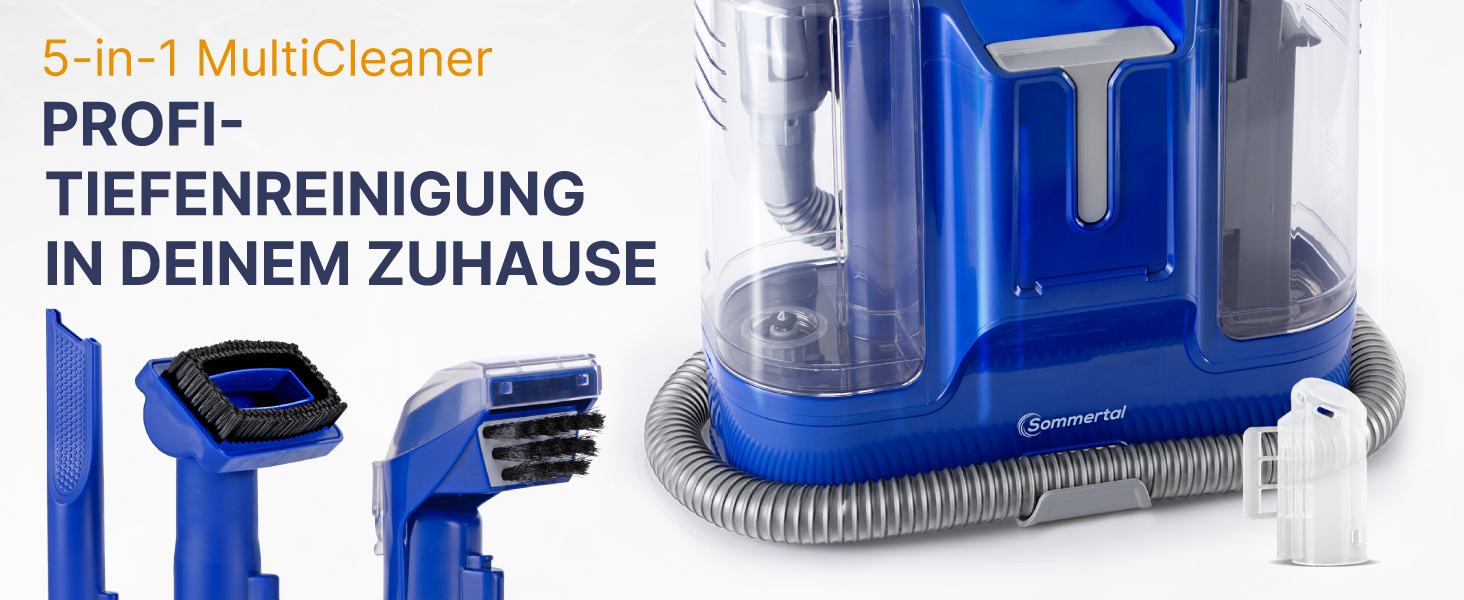 Многофункціональний пилосос MultiCleaner WS450 5-в-1 для килимів, меблів, авто та тварин. Потужний 450W, з аксесуарами та самоочищенням