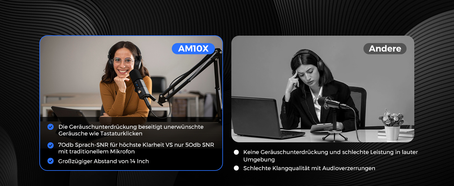 Динамічний мікрофон NearStream USB/XLR для PC Gaming, Streaming, Podcast. З регулюванням гучності, LED кнопкою Mute та кріпленням. Сумісний з MAC, PS4, PS5, Mixer (AM10X)