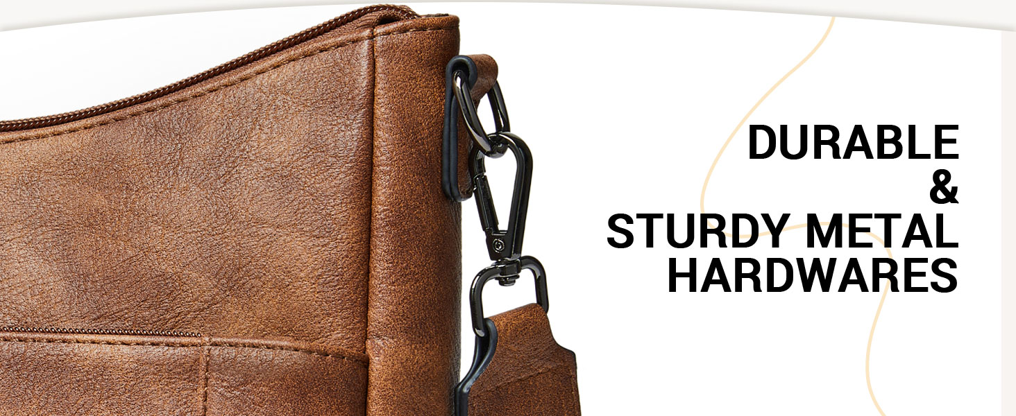 Сумка жіноча через плече Shrrie, екошкіра, чорно-коричнева, з ременем, для подорожей