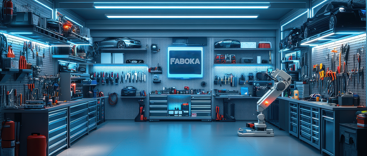 Faboka 21V акумуляторний шуруповерт, комплект з 2 акумуляторами 2.0Ah, 40Nm, 18+1 ступенів, 10мм патрон, регулювання швидкості, LED-підсвічування, для ремонту та DIY