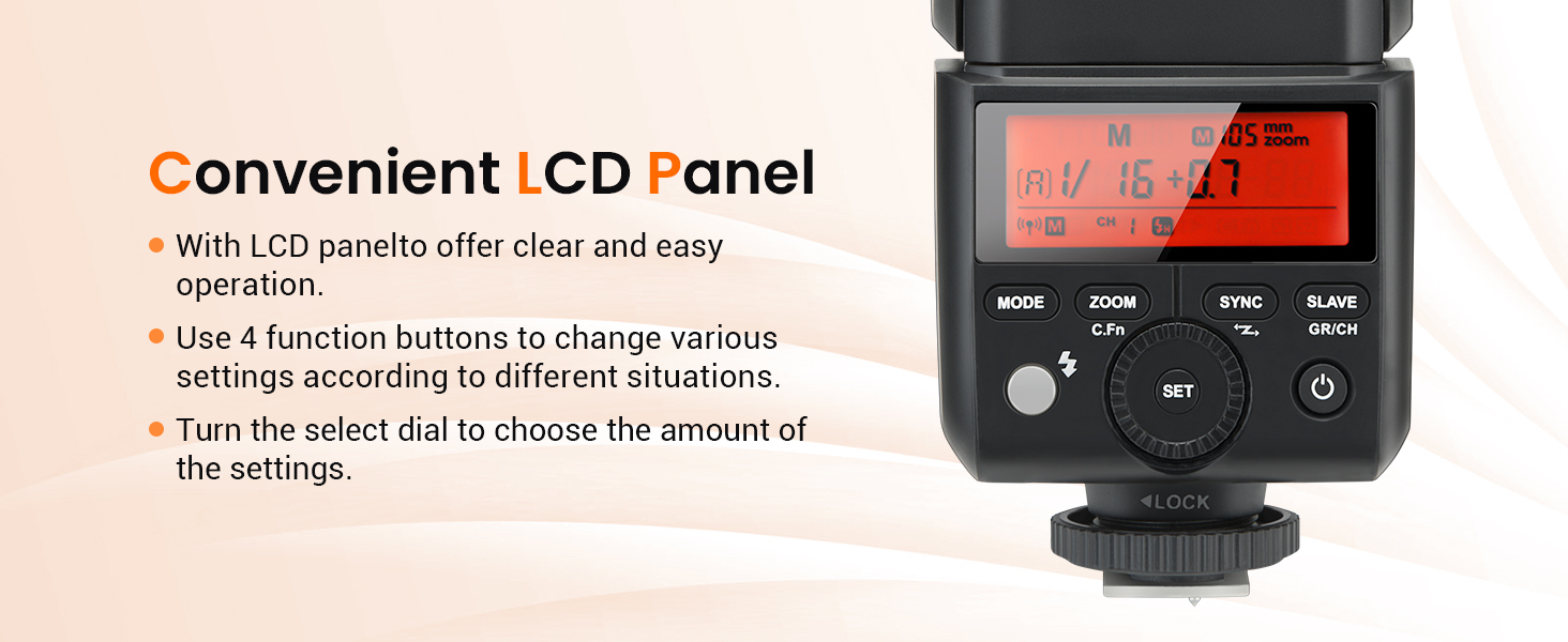 Спалах Godox TT350O для Canon - TTL, 2.4G, HSS 1/8000s, GN36, сумісний з 6D, 7D, 50D, 60D, 500D, 550D, 600D, 650D, 1000D, 1100D, 1DX, 580EX II, 5D Mark II III