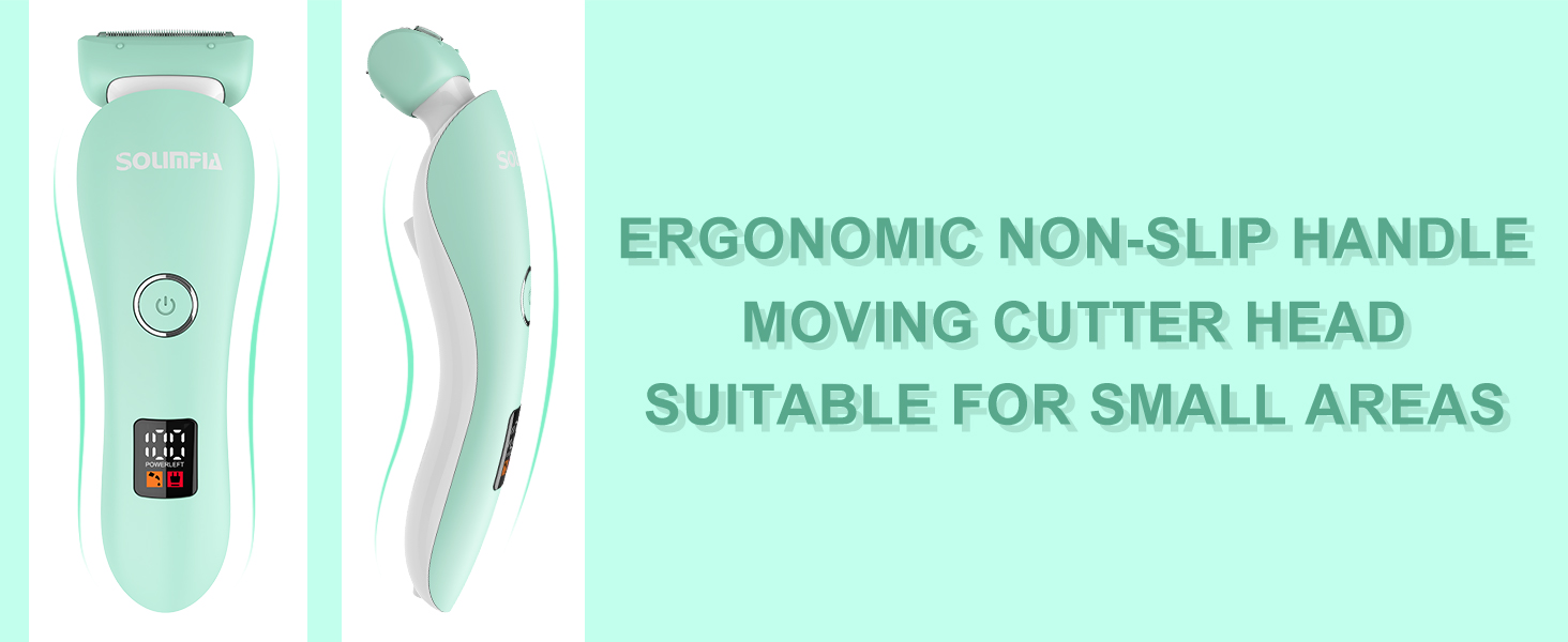 Електричний жіночий бритва Solimpia для тіла, ніг, рук, пахв та бікіні. Бездротовий бритва для сухого та мокрого гоління. Тример для бікіні.