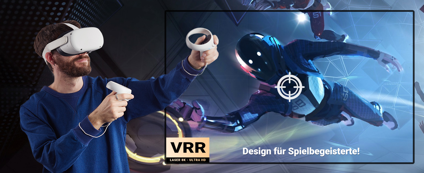 Кабель HDMI 2.1 UGREEN 10K/8K/4K з підтримкою 120Hz/144Hz, 48Gbit/s, eARC, HDR 10+, Dolby Vision, VRR, 2 метри