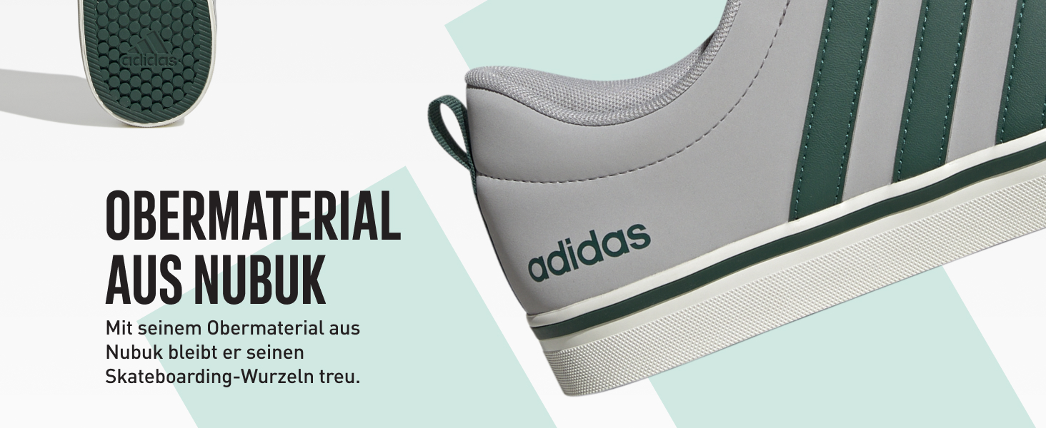 Кросівки Adidas VS Pace 2.0 для чоловіків, шкіряні, білі, артикул HP6006, розмір 42 EU