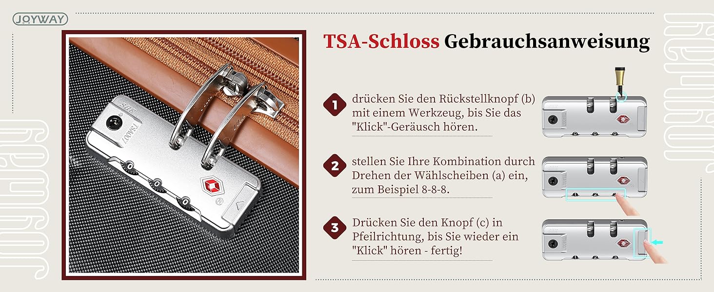 Чохол-валіза Joyway ABS, розширюваний, на 4 колесах з TSA-замком, набір (1 велика сумка, 1 косметичка, чорний, M)