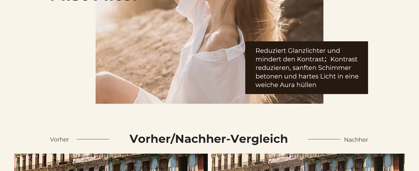 Фільтр K&F Concept Black Mist 1/4 (52mm) для відео та портретної зйомки - оптичне скло з нанопокриттям