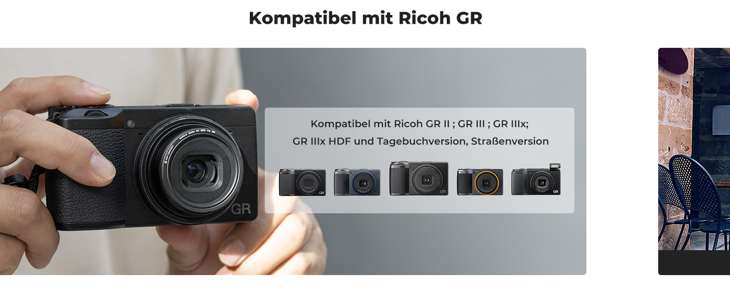 Фільтр UV K&F Concept для Ricoh GR II/III/IV/IIIx/IIIx HDF - захист об'єктива