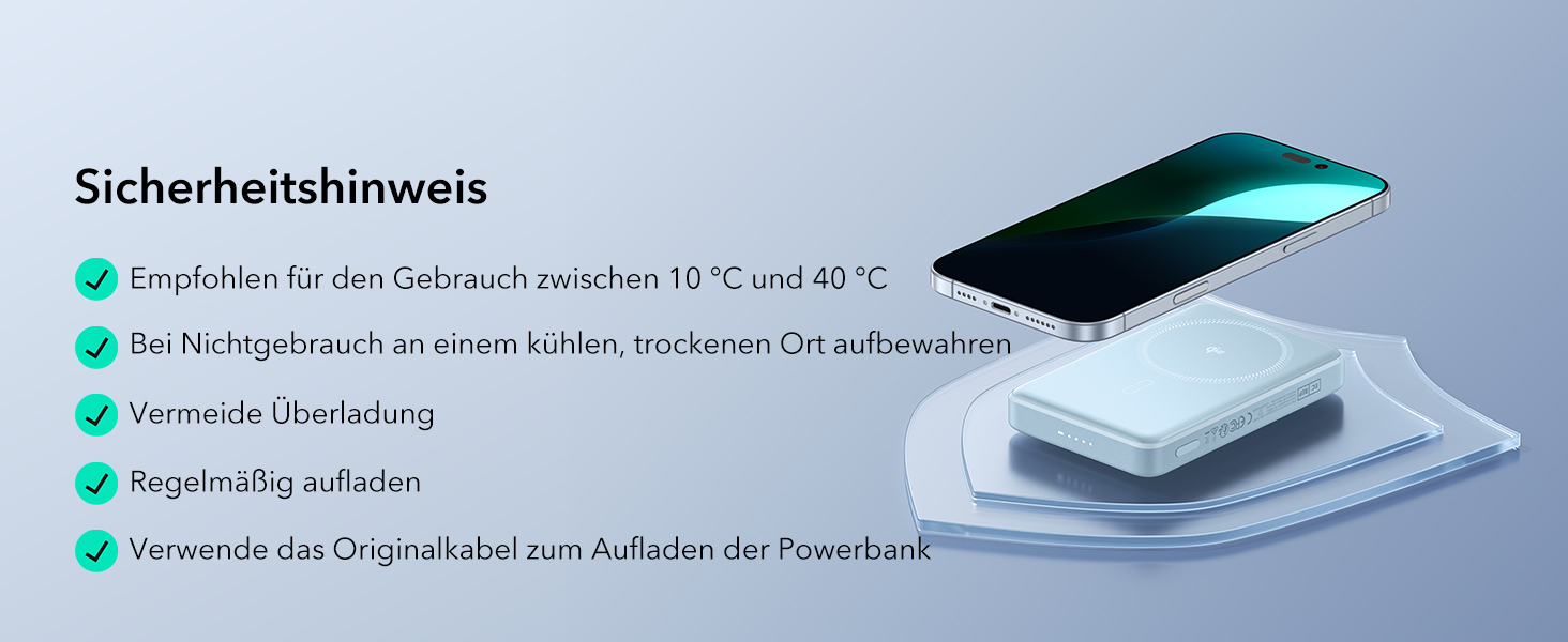 Power Bank ESR MagSafe 10000mAh з бездротовою зарядкою Qi2, 15W, USB-C, для iPhone та Google Pixel, білий