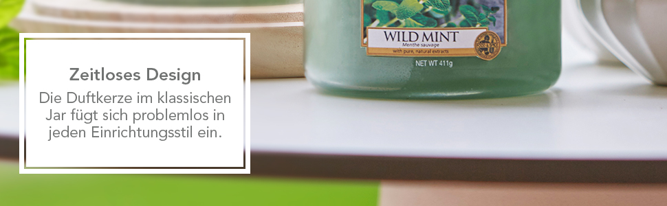 Ароматична свічка Yankee Candle у склі, середня, Lemon Lavender, до 75 годин горіння