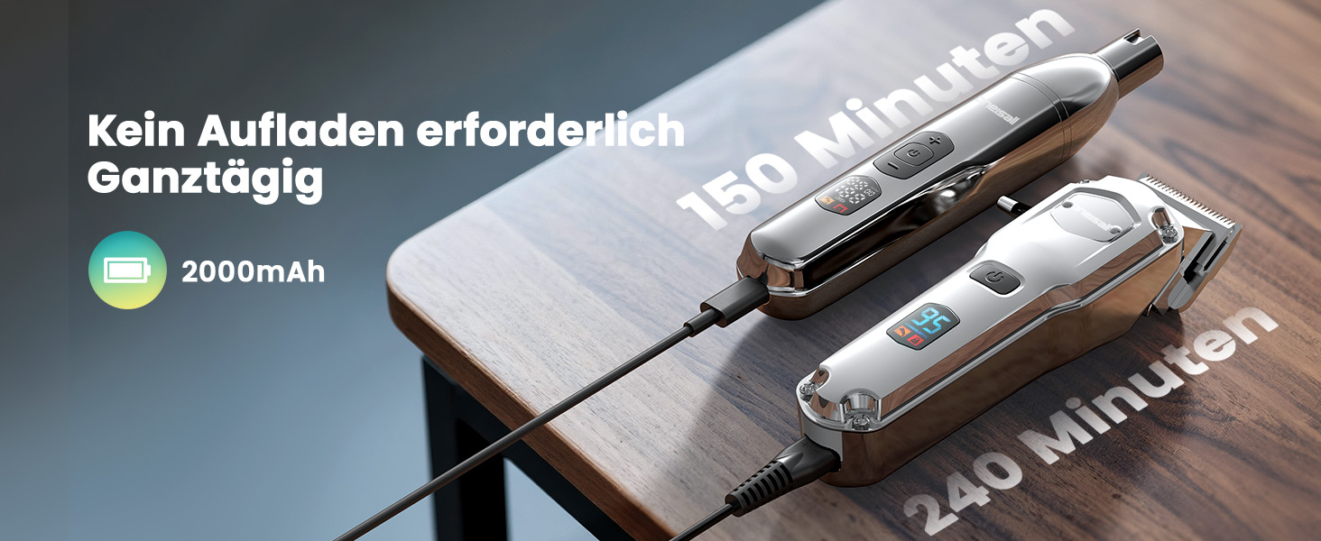 Машинка для стрижки собак Oneisall 4-в-1: стрижка, триммінг, шліфування кігтів. Для собак та котів, тиха, професійна, 4 години роботи від акумулятора