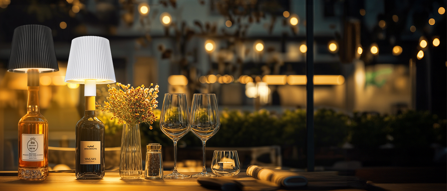 LED-лампа настільна бездротова диммируемая чорна з USB-C, сенсорна лампа з 3 колірними температурами, плавною регулюванням яскравості, регульованою висотою, IP54 вологостійка для внутрішнього/зовнішнього використання, чорна (нова версія)