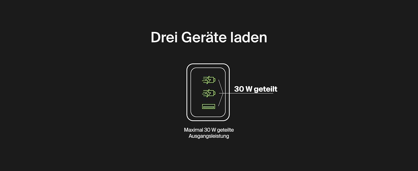 Зовнішній акумулятор Belkin BoostCharge 20K PD 30W з вбудованим кабелем USB-C, Power Bank для iPhone 16, iPad Pro, Samsung Galaxy S25, синій