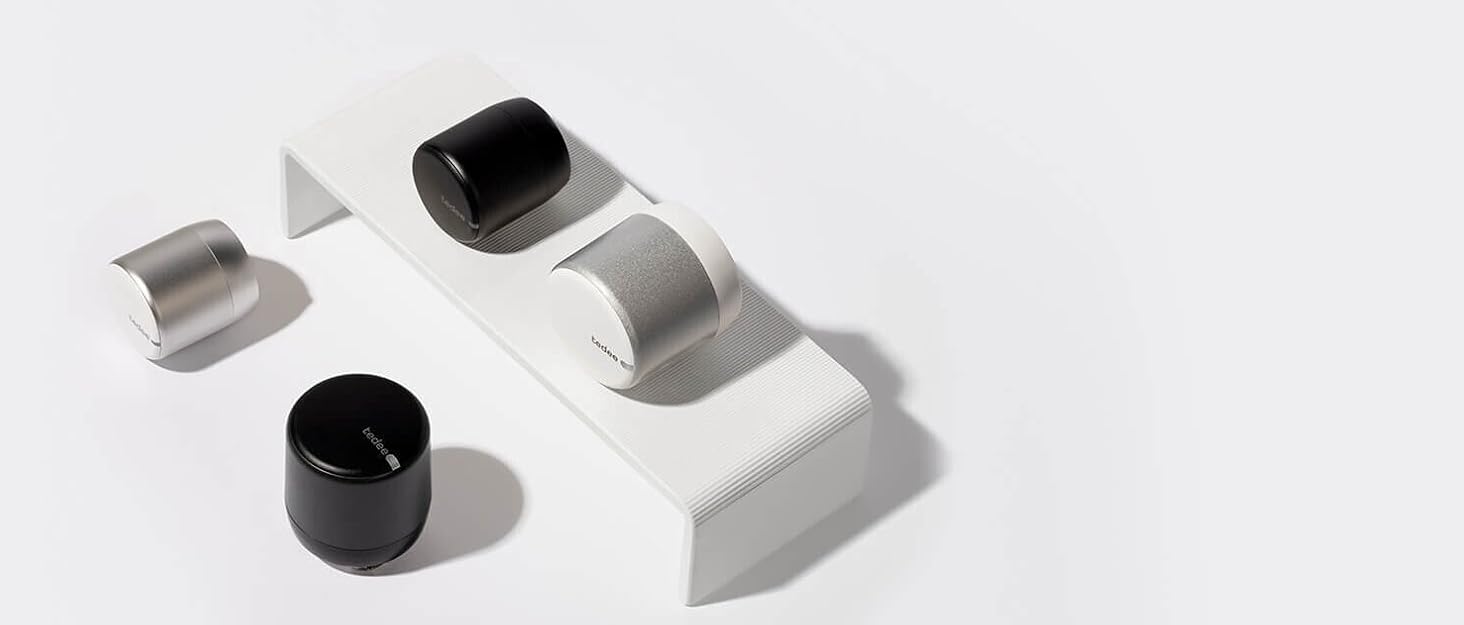 Розумний дверний замок tedee Lock GO, Bluetooth, керування через додаток, без заміни циліндра, для iPhone та Android, Smart Home, чорний, 58x65 мм