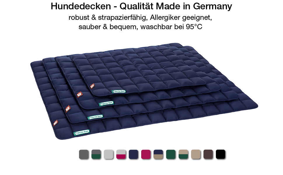 М'яка та якісна лежанка для собак Doctor Bark, розмір L (100x80 см) та XXL (140x110 см), колір Королівський блакитний, для великих собак, міцна, для дому та вулиці, можна прати до 95°C
