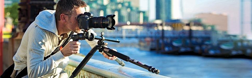 Штатив Vanguard Alta Pro 263AB 100 з кульковою головкою SBH-100 для камер Sony, Nikon, Canon DSLR, чорний