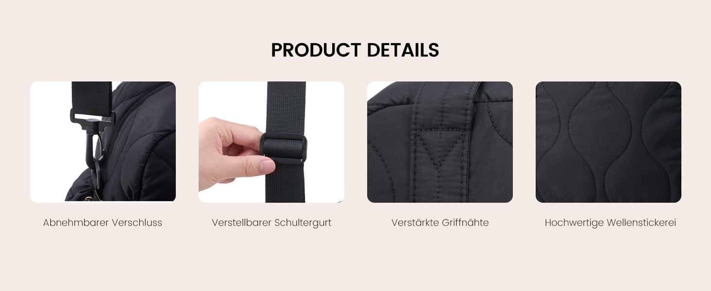 Спортивна сумка LOVEVOOK для жінок, 20L, чорна: зручна дорожня та фітнес-сумка, Wickeltasche, водонепроникна, ручна