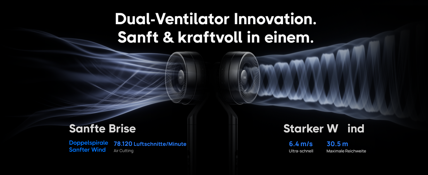Вентилятор Dreo з інтелектуальним керуванням, висота 101,6–111,8 см, тихий DC вентилятор для спальні, кут огляду 120°+85°, повітряний потік 30,5 м, срібний