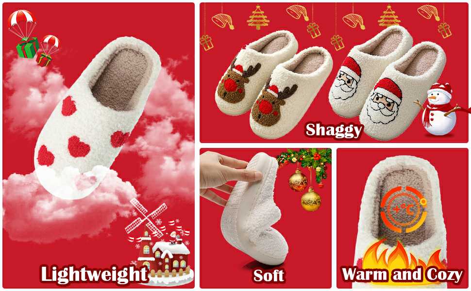 Тапочки домовиті жіночі та чоловічі зимові теплі плюшеві, з принтом 