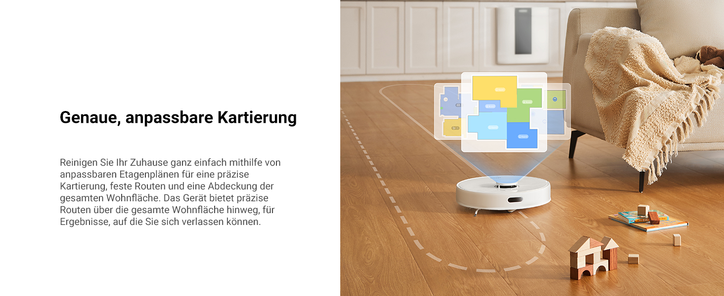 Робот-пилосос Dreame D10 Plus Gen 2 з функцією миття, автоматичним випорожненням, LiDAR-навігацією та потужністю всмоктування 6000 Pa