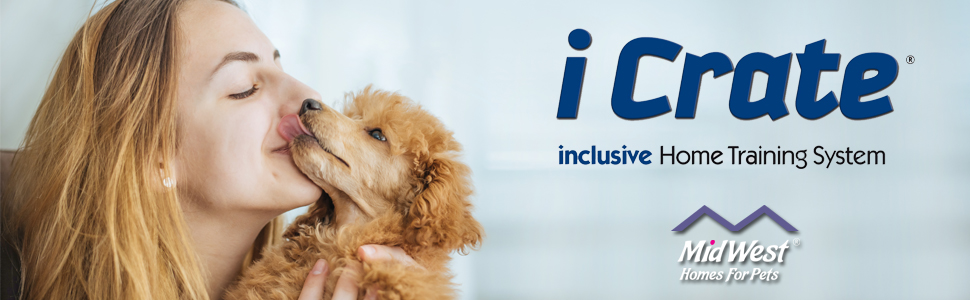 Кія для собак Midwest Homes iCrate Modell 1536DDU, чорна, 90 см, з піддоном, перегородкою та захисними ніжками