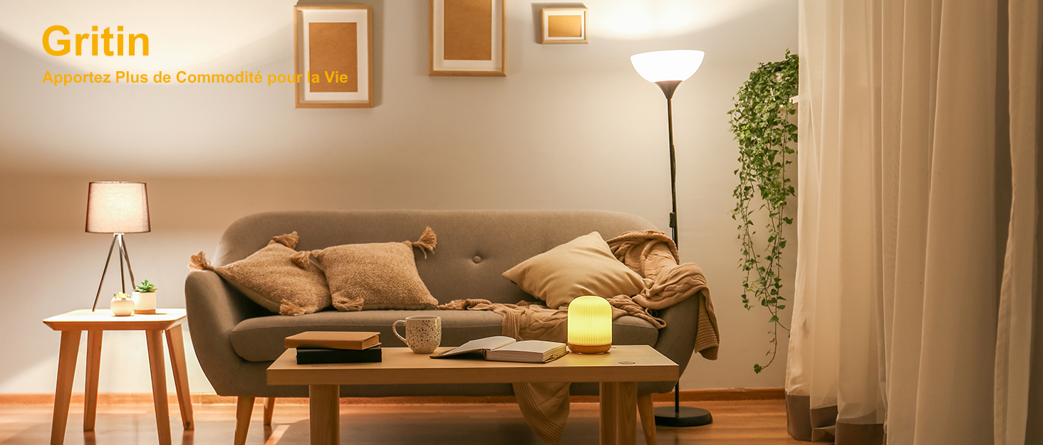 Ліхтарик для читання Gritin на прищіпці, USB акумуляторний, 9 LED, 3 режими освітлення, регульована яскравість, гнучка, для читання в ліжку (Тіньово-зелений)