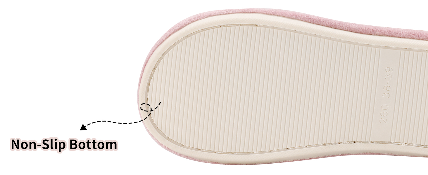 Тапочки домішки жіночі чоловічі зимові - м'які з Memory Foam, теплі та з антиковзаючою підошвою для холодних днів. Зручні та елегантні сліпони як стильний подарунок. Рожеві, 38/39 EU