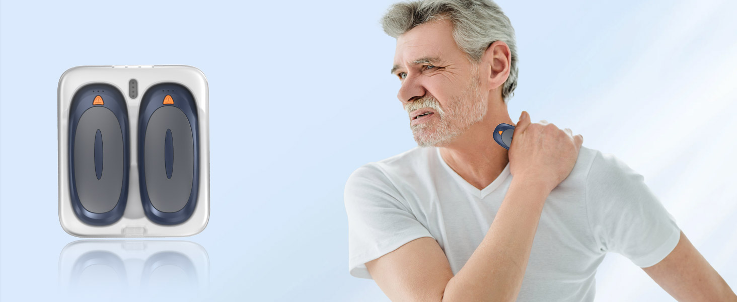 Електричні грілки для рук 2 шт. 4000mAh з зарядним кейсом 10000mAh, 3 режими нагріву, USB-C, для катання на лижах, кемпінгу, подарунок, рожевий