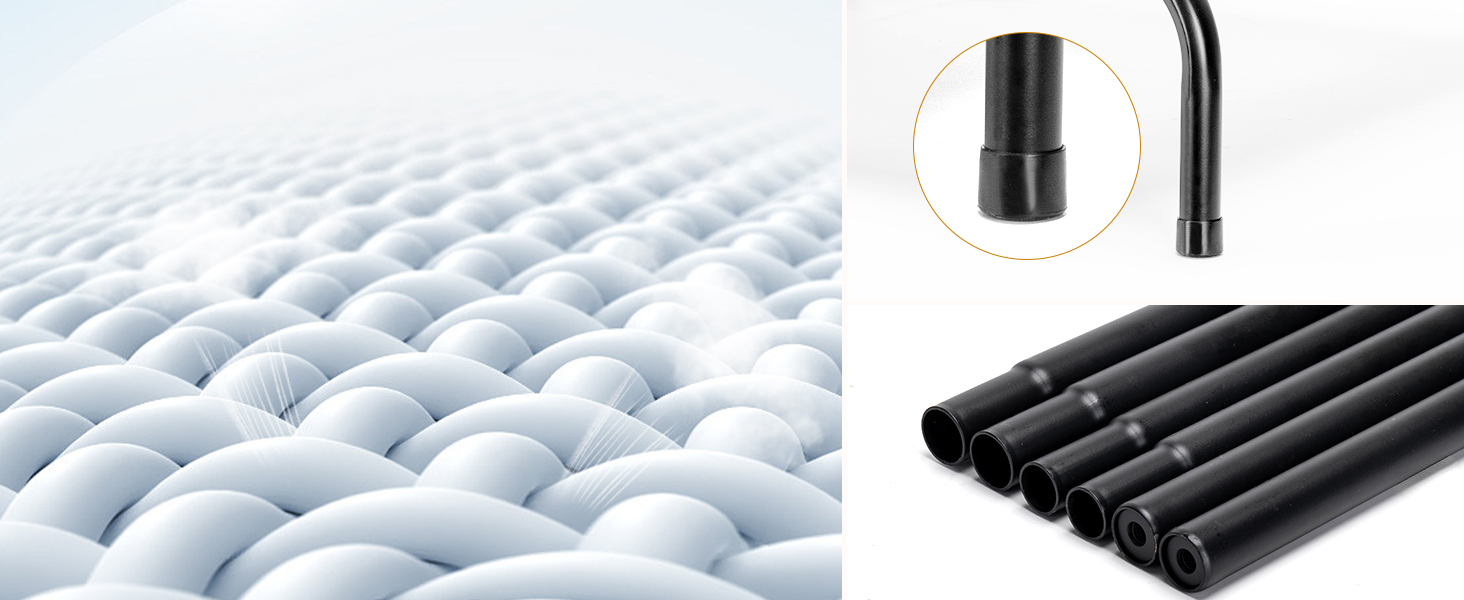 Зручне лежак для собак Nobleza Hundeliege Outdoor, M, 105x80x20 см, для відпочинку на вулиці, кемпінгу, чорного кольору